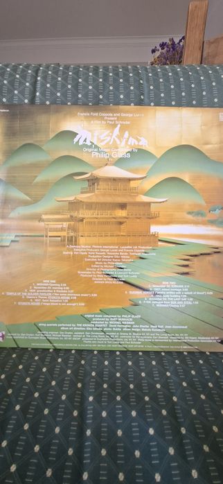 Disco de vinil da banda sonora do filme Miskima