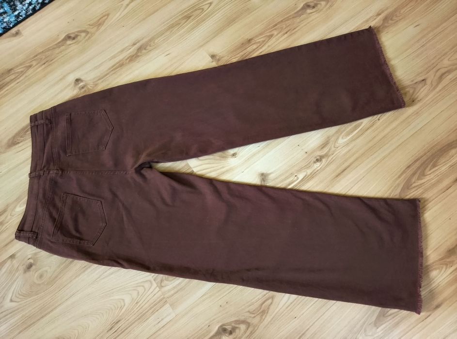 Spodnie jeansowe szerokie rozmiar M