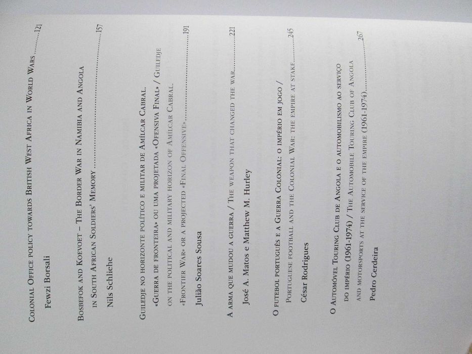 A Guerra e as Guerras Coloniais na África subsaariana (1914 | 1974)