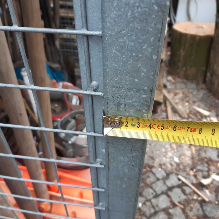 Kosz transportowy duży 2m³ drewutnia magazyn na drewno ogrodu kominka