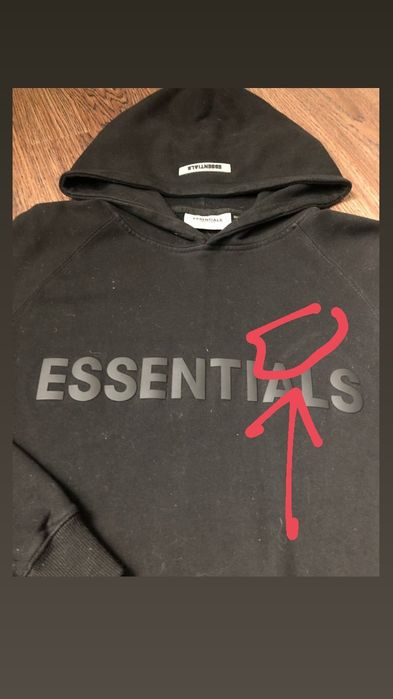 Essentials Fear of God худи пуховик drill trapstar