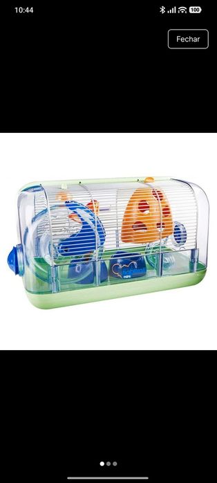 Gaiola hamster e acessórios