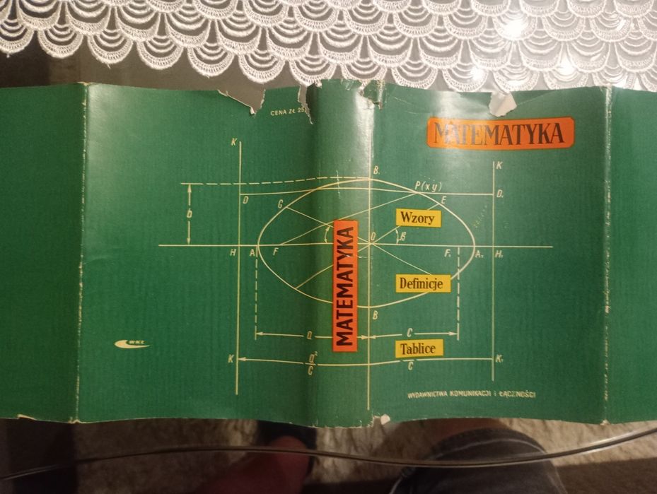 Matematyka wzory, definicje i tablice wydanie z 1963r