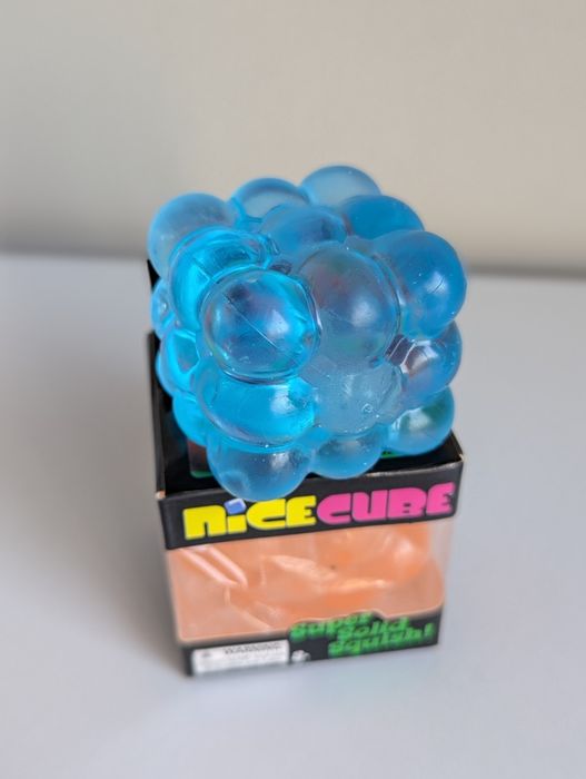 Антистрес NeeDoh Nice Cube Ice Cube Сквіш Кубик льоду. Дамплінг пельмень