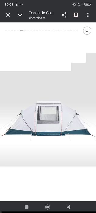 Tenda de campismo  fresh & Black