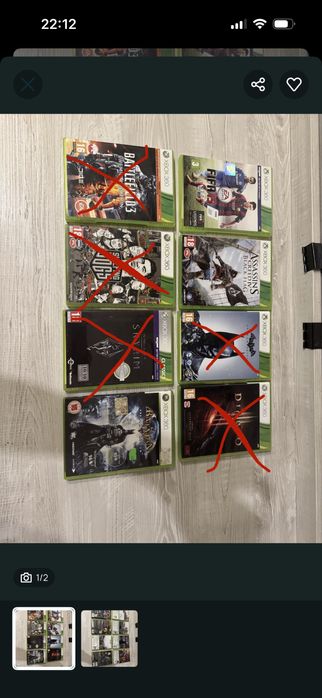 Gry w pudełkach xbox 360