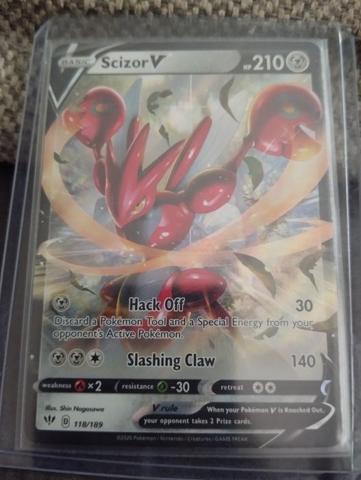 Karta pokemon Scizor