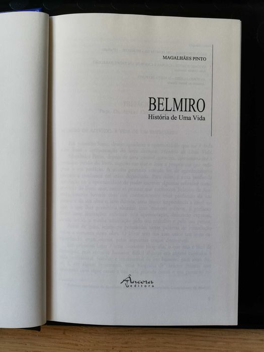 Belmiro, história de uma vida - Magalhães Pinto