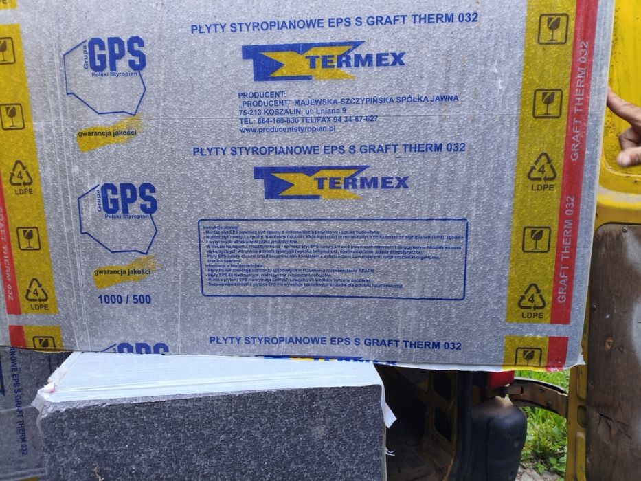 Styropian czarny 20