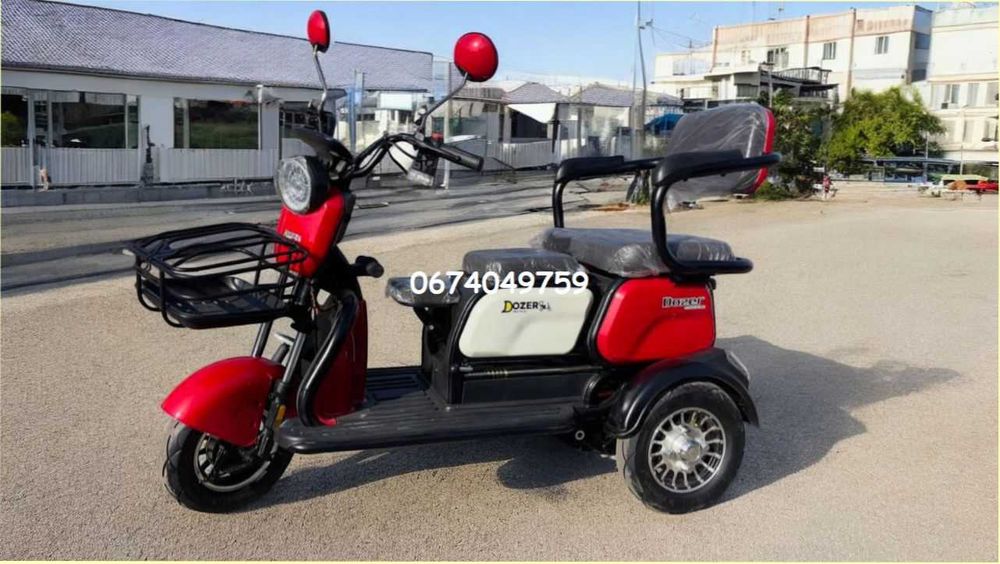 Електротрицикл пасажирський DOZER Model 4