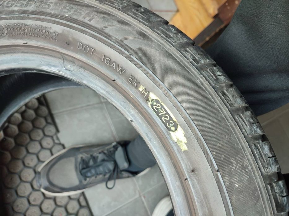 195/55 15 Hankook OptimoK415 шини літо