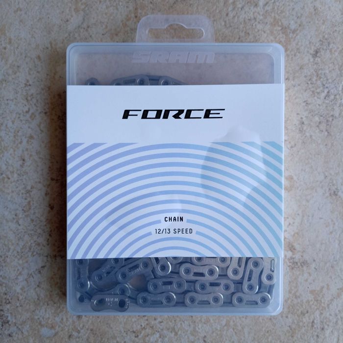 Corrente SRAM Force E1 Flattop 12s com PowerLock D1 114 Elos