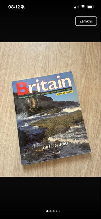 Książka „Britain” by James O’Driscoll, Oxford University Press