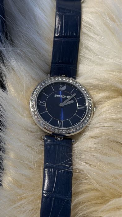 Swarovski zegarek pozłacane