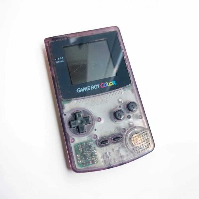 Nintendo Game Boy Color Roxo Transparente