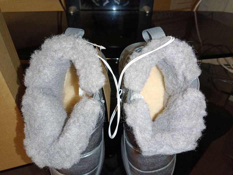 Новые сапоги зимние дутики ф.Bearpaw Америка, р.35, стелька 22,5 см