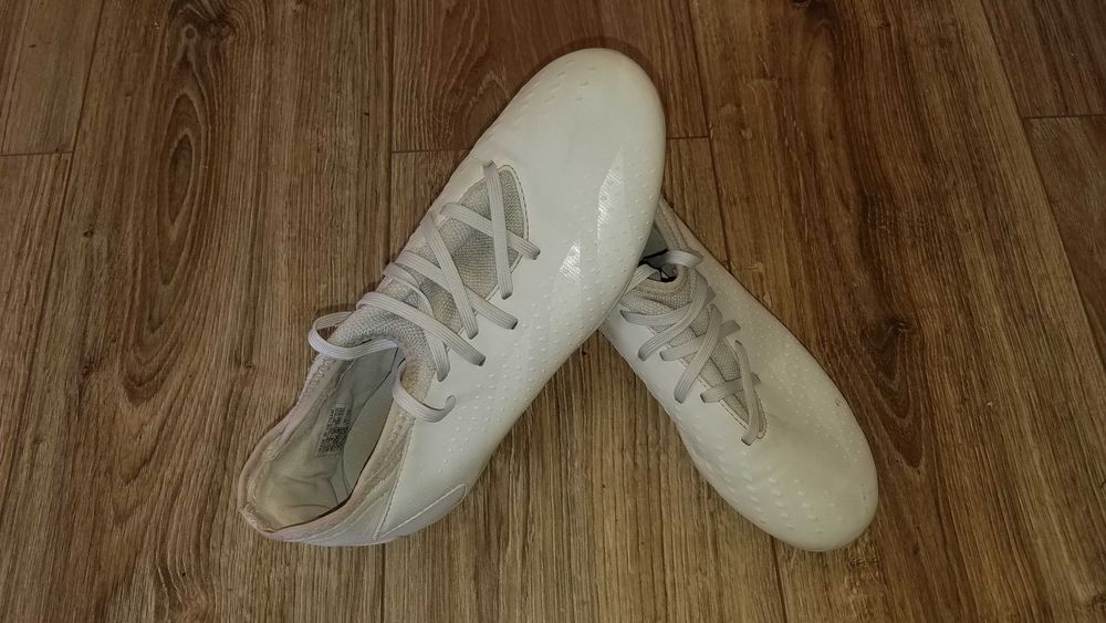 Buty Adidas Predator Accuracy.3 FG 36/37 23.3cm lanki korki białe BDB