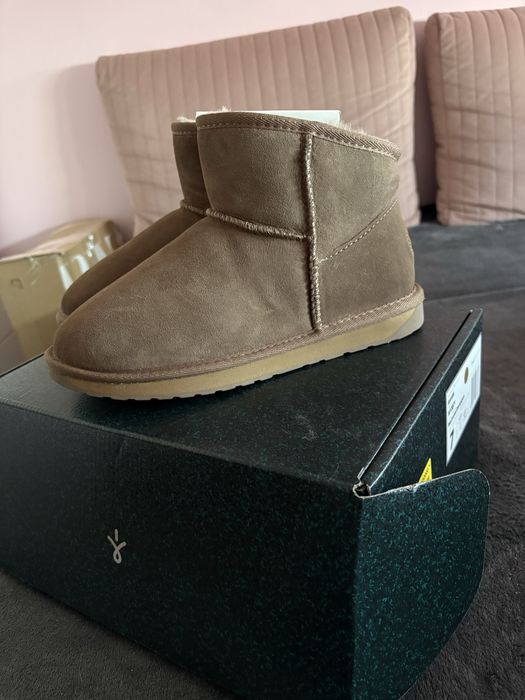 Emu botki nowe buty zimowe ugg brazowe bezowe 38 nowe