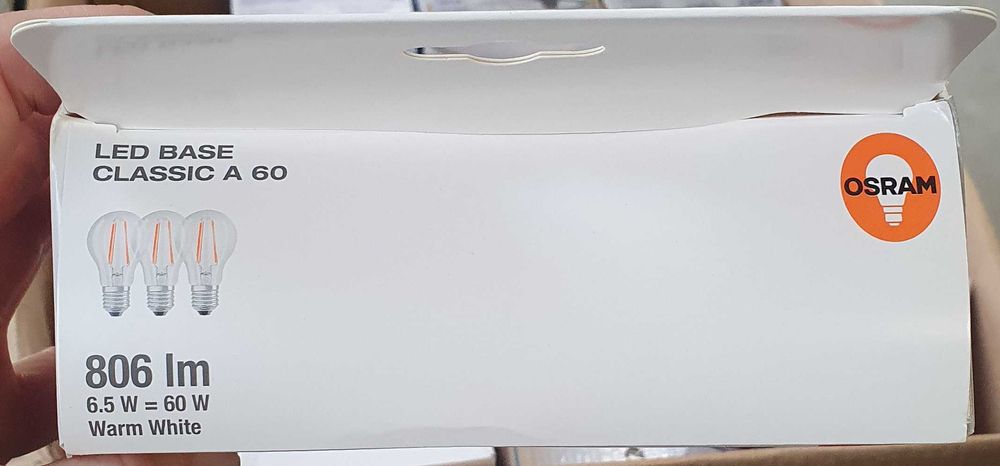 żarówka OSRAM LED A60 e27 AC32394 Warm White / ciepła biel