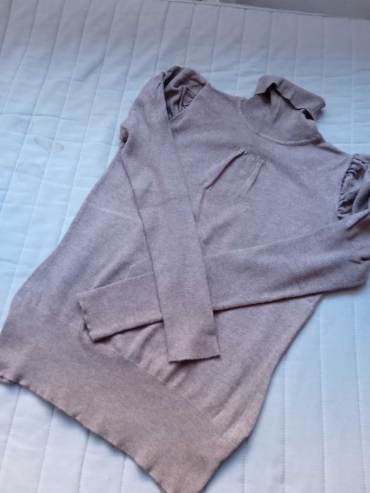 Golf marki New Look, rozmiar 38, kolor jany brąz