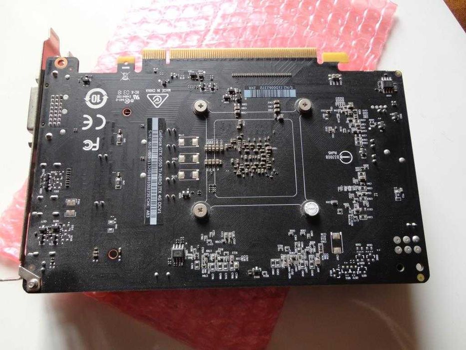 Placa  MSI GeForce GTX 1050 TI AERO 4G