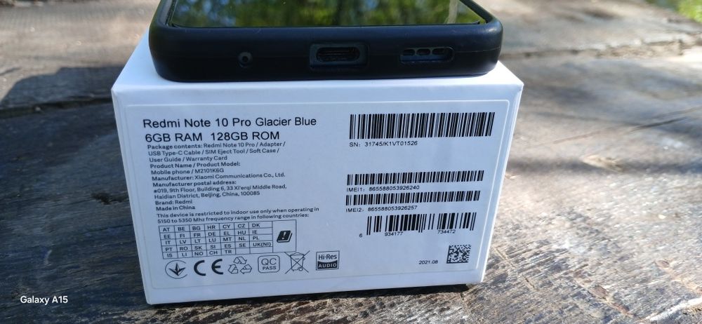 Redmi note 10pro 6/128gb