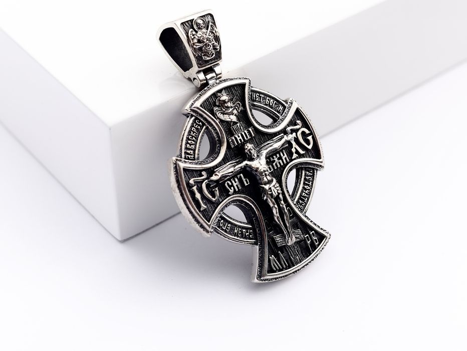 Срібний хрестик арт 18 (вага 35 грам)