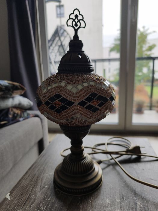 piękna turecka orientalna lampka