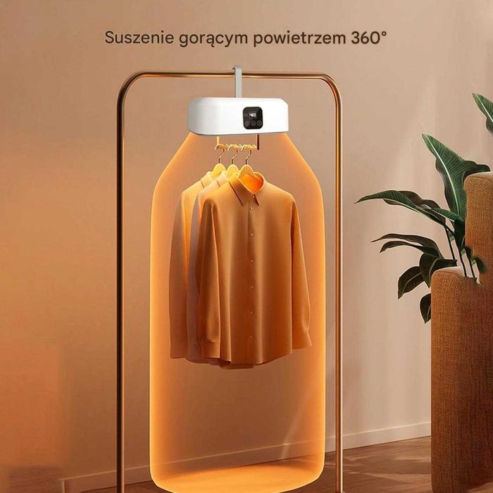 Elektryczna, przenośna suszarka mini, do ubrań