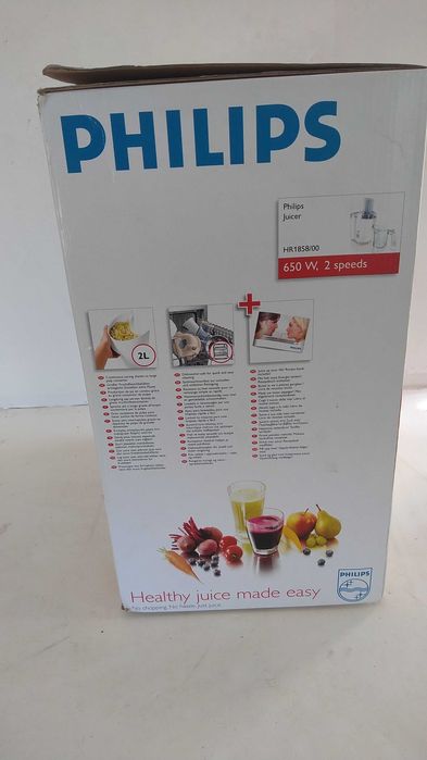 Centrifugador - extrator de sumo Philips Juicer, como NOVA!
