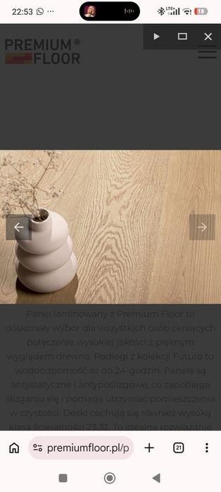 Sprzedam Panele premium floor laminowane
