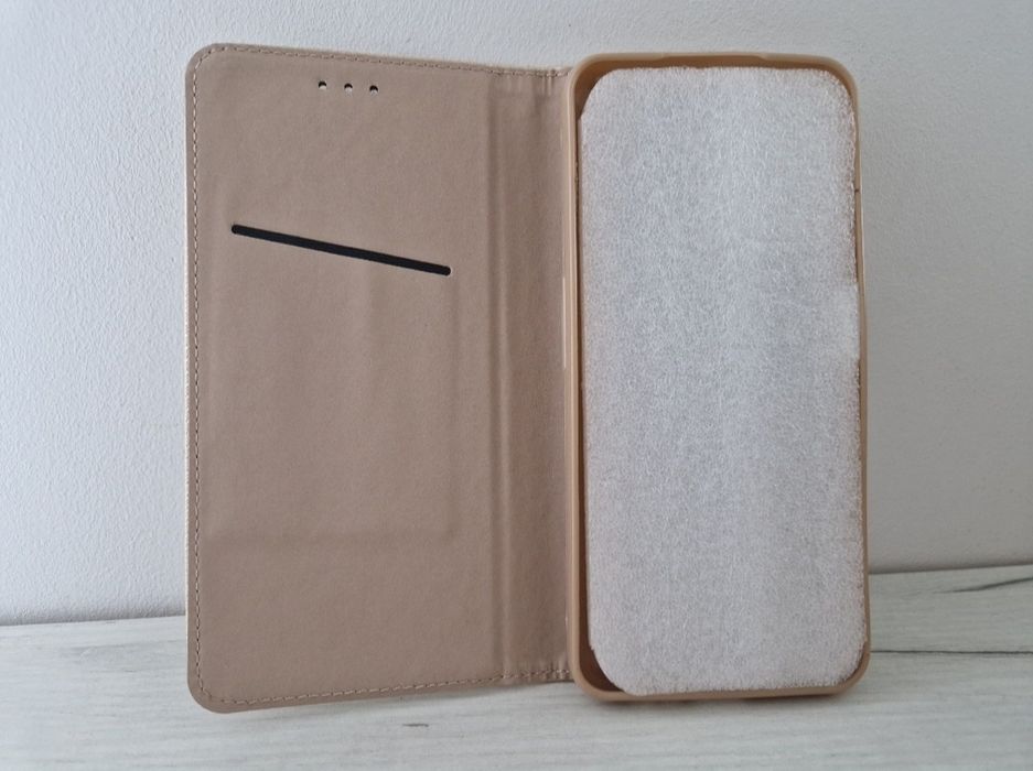 Kabura Smart Book MAGNET do XIAOMI REDMI NOTE 13 PRO 4G Złota