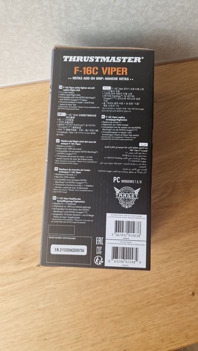 Nowy Joystick THRUSTMASTER F16-C Viper hoats ADD-ON GRIP F16