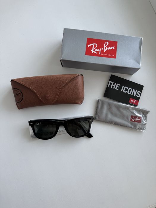 Сонцезахисні окуляри Ray-Ban Wayfarer ORB2140 901/58 Polarized