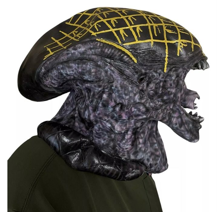 Máscara Xenomorph em Látex