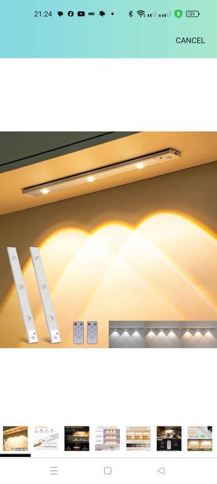 Ledy pod szafki kuchenne 2pack