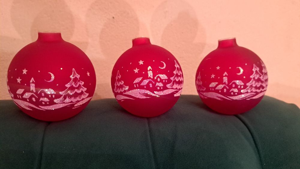 Bombki szklane na hoinkę