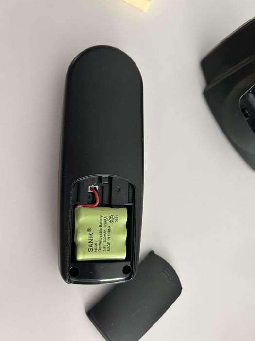 Sagem D10T telefon stancjonarny + zasilacz + kabel patchcord