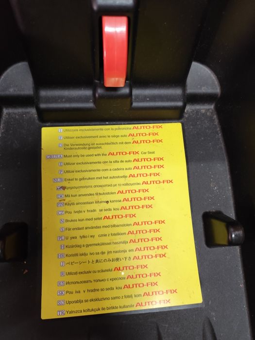 Suporte Isofix Chico para ovo