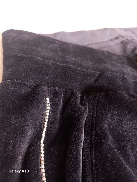 Victoria's Secret welurowe spodnie L