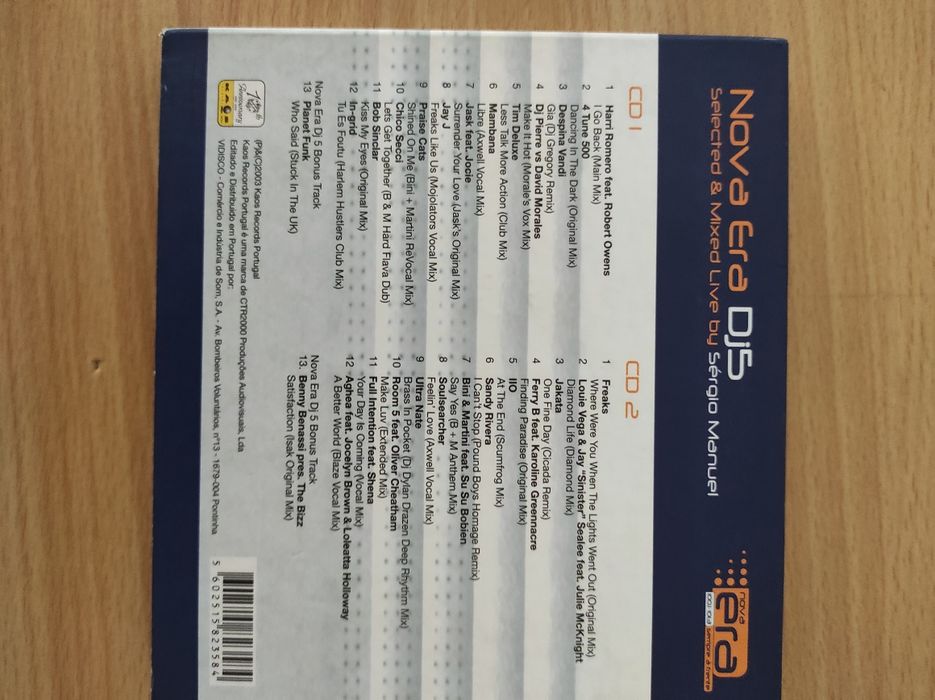 Nova era dj 5 CD raro duplo