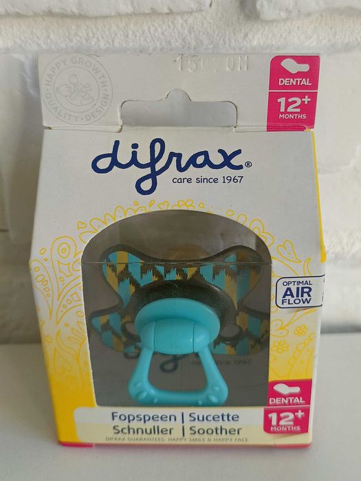 Difrax Smoczek anatomiczny ortodontyczy 12-18 miesięcy GR