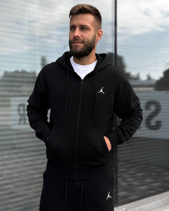 Костюм Nike Air Jordan Кофта Штаны Худи Флис