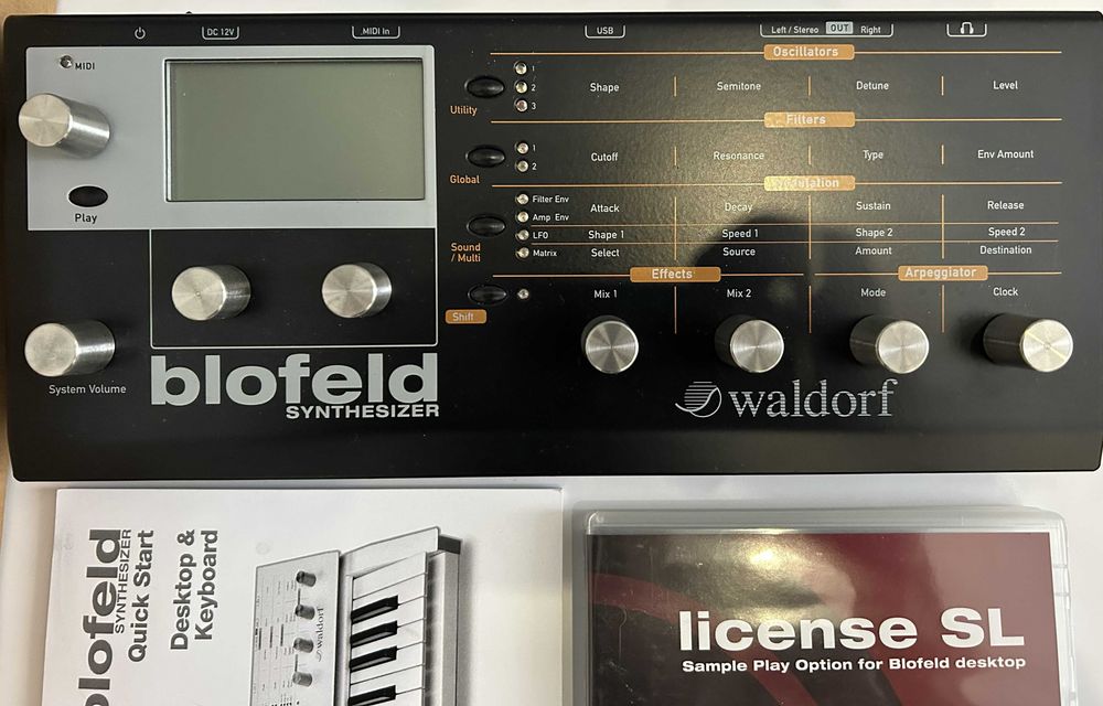 Dla Ciebie wszystko - waldorf blofeld - w kategorii Instrumenty