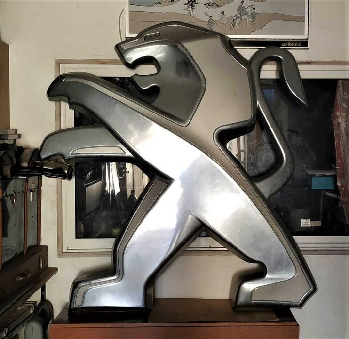Símbolo Peugeot, Logo Leão de Concessionária (Grande)