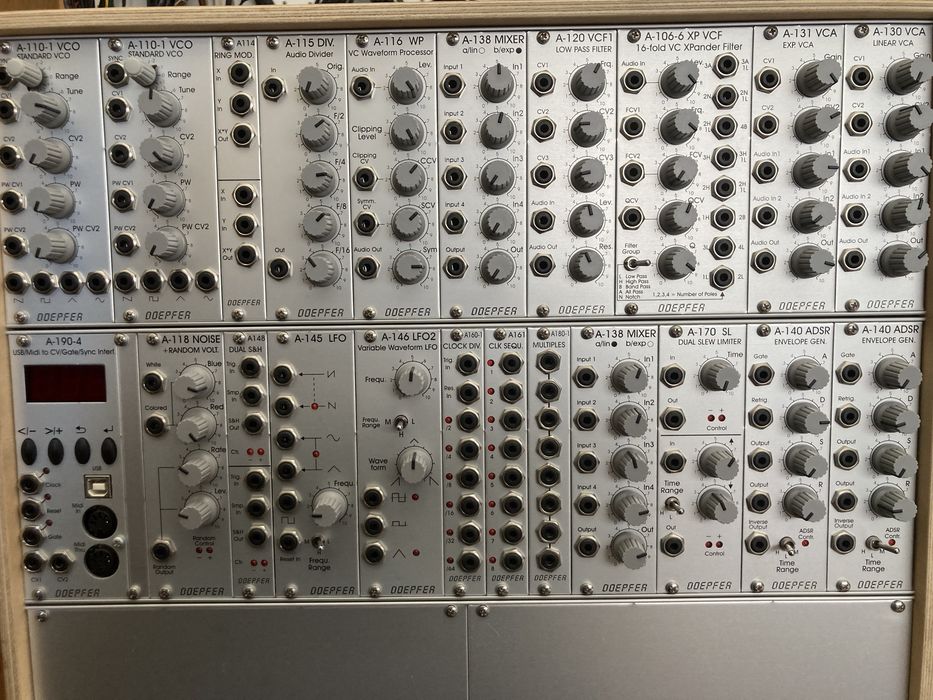 Doepfer A-100bs2 modular system
