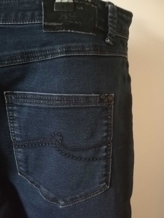 Cecil granatowe jeansy Van Graaf r. 36 / 46/ XXXL