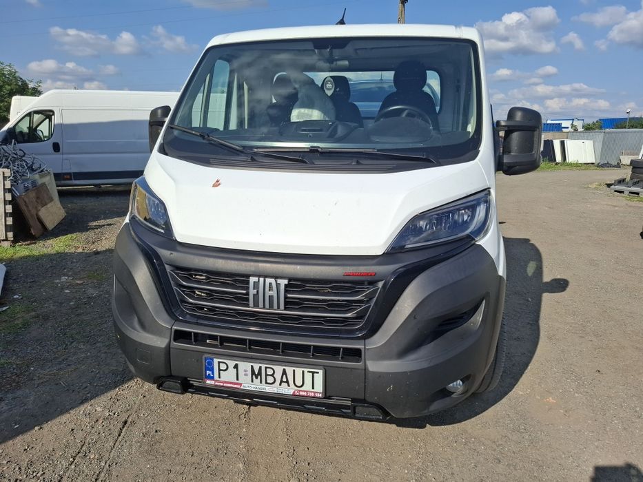 Zderzak Fiat Ducato 2024 (3części) + grill lakierowany piano + nadkola + dokładka piano + ślizgi Jumper Boxer