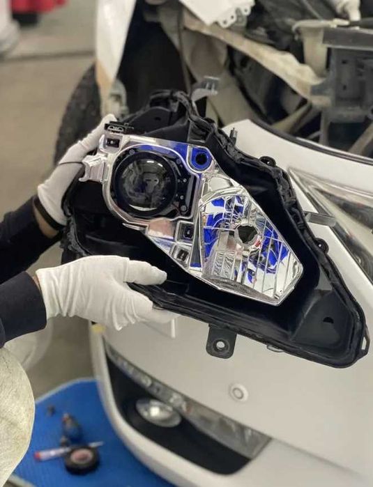 Ams driveX sanvi aozoom Установка линз Ремонт фар Регулировка Би Лед ...