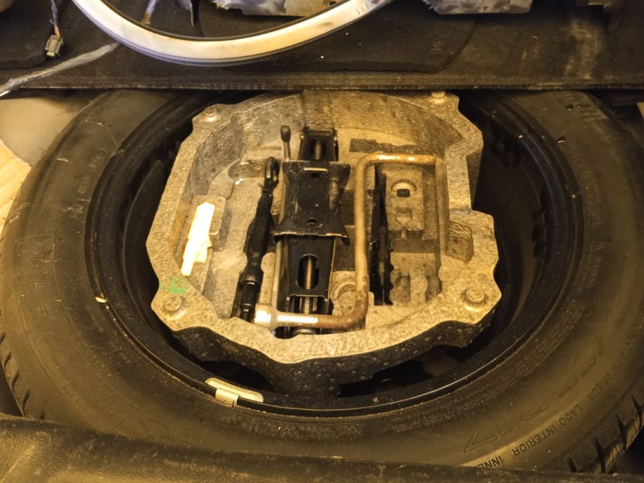 Koło zapasowe zestaw r17 Citroen C5 x7 III